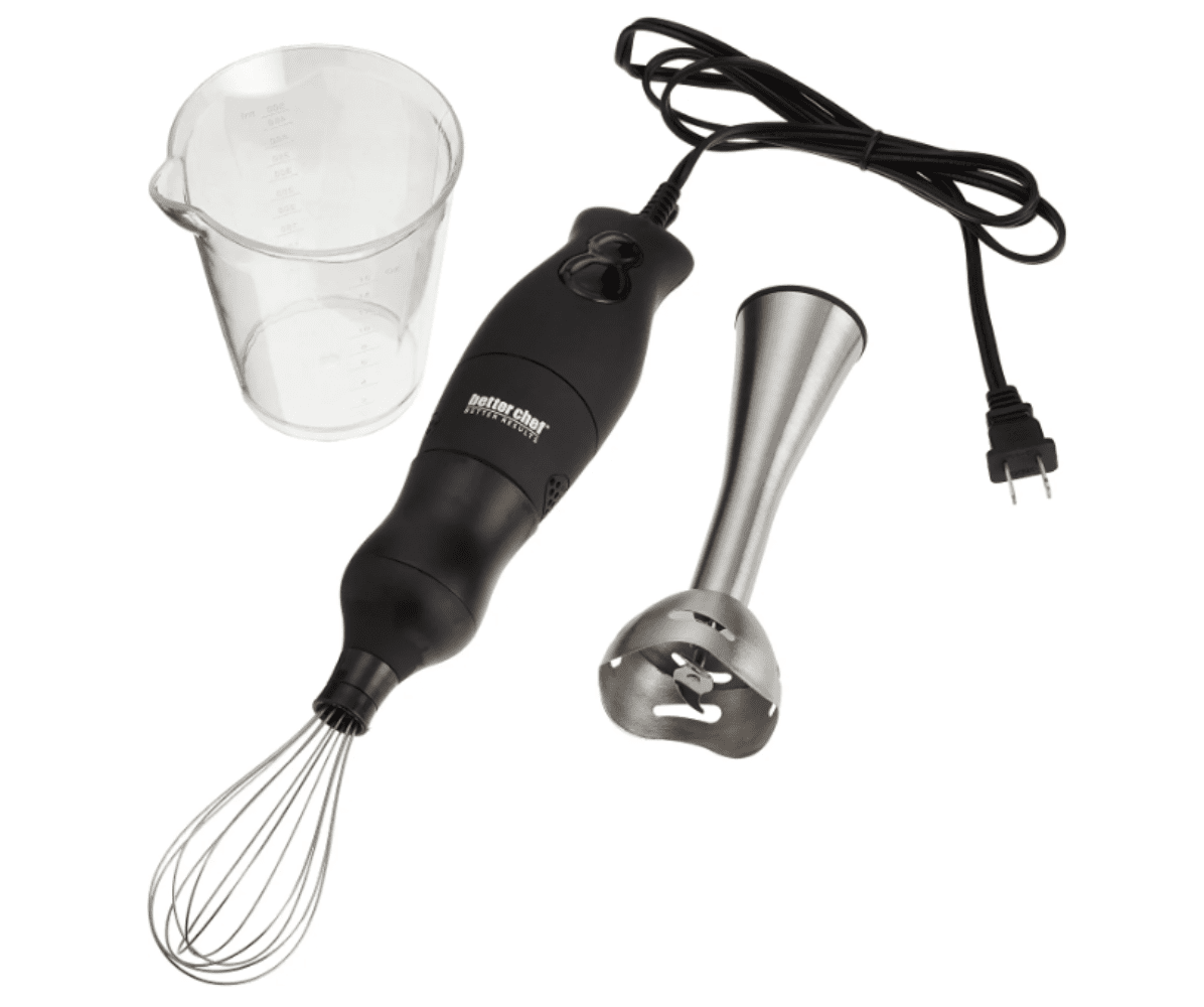 Better Chef DualPro Handheld Immersion Blender Black - Office Depot