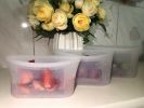 Free shipping (with clip) 8-piece set (bag 2 pieces/bowl 3 pieces/cup 3 pieces) combined with silicone food bags and food preservation bags