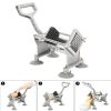 Vertical French Fries Machine with Four 3/8" & 1/4" & 1/2" Flower Blades & 4pcs Suction Cups & 2pcs Expansion Bolts  YJ